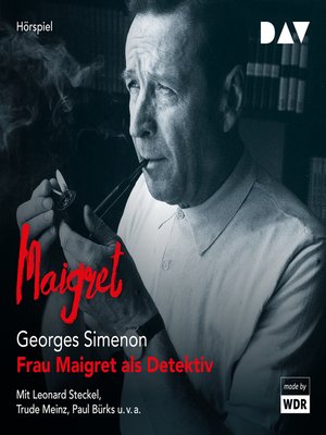 cover image of Frau Maigret als Detektiv